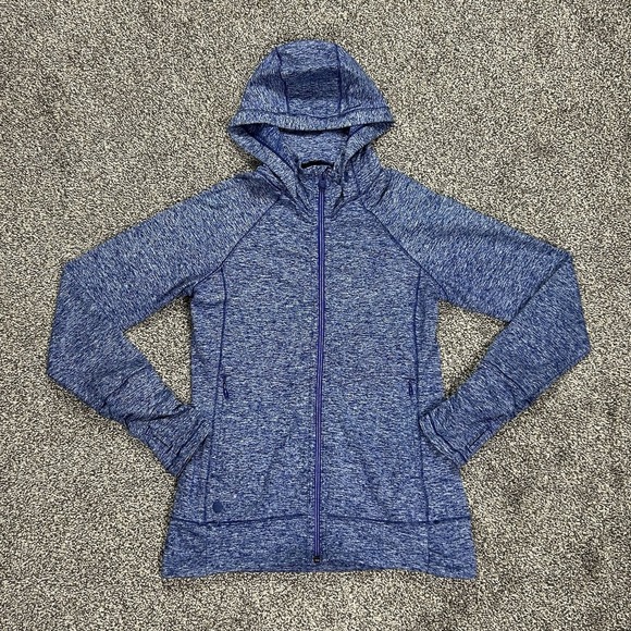 Outdoor Research Melody Hoody‎ Full Zip Up Hoodie Jacket Women XS Heather Blue - Picture 1 of 12